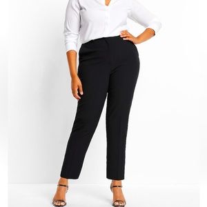 *Sz 10 SHORT**  Stylish Express Editor Super High Waisted Straight Ankle Pant